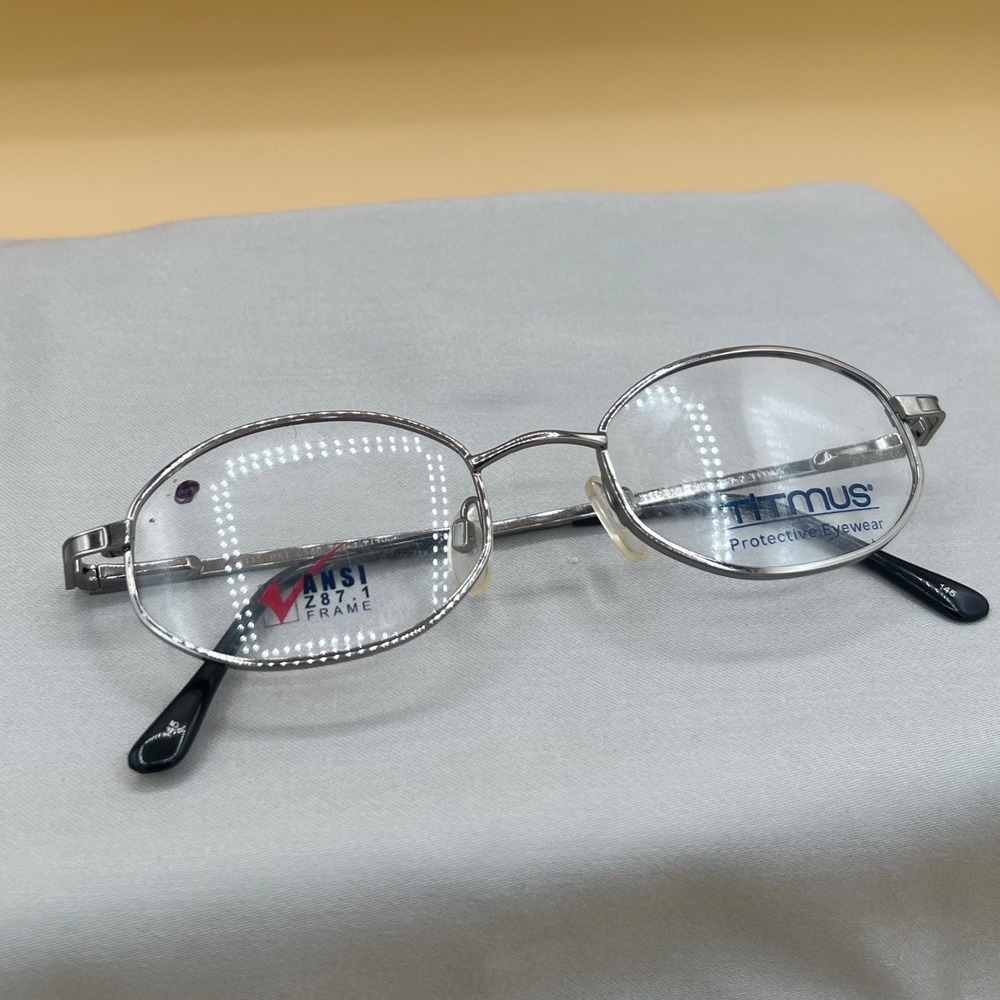 Titmus Safety Glasses T115 51-20 Silver New Industrial Geek Chic